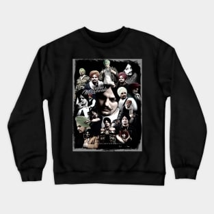 Sidhu Moosewala collage Crewneck Sweatshirt